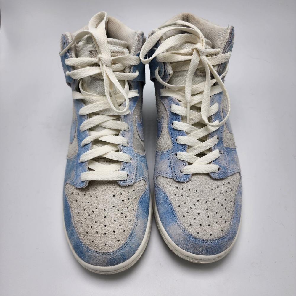 Nike Dunk High SE Clouds Celestine Blue White Suede High Top Sneakers Womens 7.5 - Picture 7 of 16